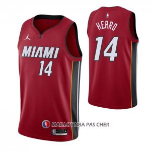 Maillot Miami Heat Tyler Herro NO 14 Statement 2020-21 Rouge