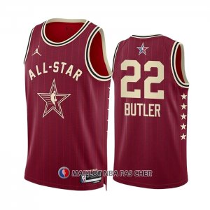 Maillot All Star 2024 Miami Heat Jimmy Butler NO 22 Rouge