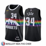 Maillot Denver Nuggets Tyler Cook Ville Noir