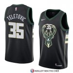 Maillot Milwaukee Bucks Mirza Teletovic Statement 2018 Noir