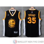 Maillot Golden State Warriors Durant #35 Noir Blanc