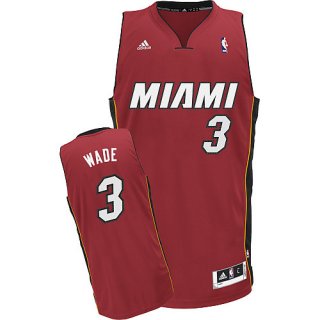 Maillot Rouge Wade Miami Heat Revolution 30