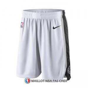 Short San Antonio Spurs 2017-18 Blanc
