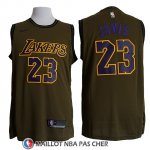 Maillot Lakers Lebron James 23 Nike Vert