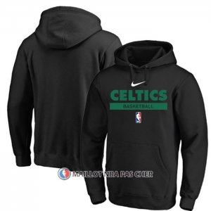 Veste a Capuche Boston Celtics Practice Performance 2022-23 Noir