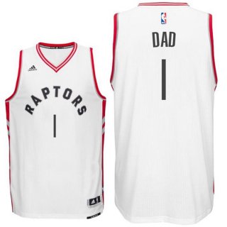 Maillot Fete des Peres Raptors Dad 1 Blanc