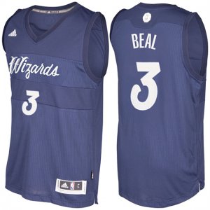 Maillot Navidad 2016 Bradley Beal Wizards 3 Bleu