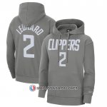 Veste a Capuche Los Angeles Clippers Kawhi Leonard Gris