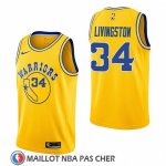 Maillot Golden State Warriors Shaun Livingston Hardwood Classic 2018-19 Jaune