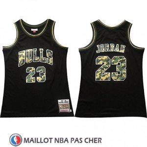 Maillot Chicago Bulls Michael Jordan Camuflaje Noir