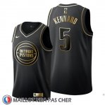 Maillot Golden Edition Detroit Pistons Luke Kennard Noir