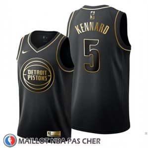 Maillot Golden Edition Detroit Pistons Luke Kennard Noir