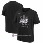 Maillot Manche Courte Sacramento Kings 2023 NBA Playoffs Mantra Noir