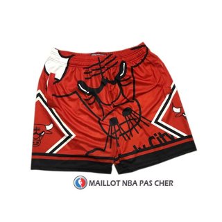 Short Chicago Bulls Mitchell & Ness Big Face Rouge