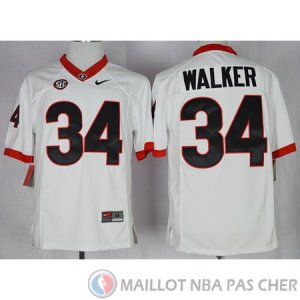 Maillot NCAA Herchel Walker Blanc Edicion Limitada