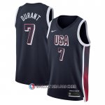 Maillot USA 2024 Kevin Durant NO 7 Bleu