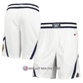 Short Denver Nuggets Association Blanc
