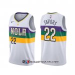 Maillot New Orleans Pelicans Derrick Favors Ville 2019-20 Blanc
