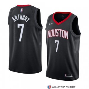 Maillot Houston Rocketst Carmelo Anthony Statement 2018 Noir