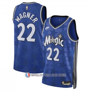 Maillot Orlando Magic Franz Wagner NO 22 Classic 2023-24 Bleu
