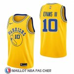 Maillot Golden State Warriors Jacob Evans Iii Hardwood Classic 2018-19 Jaune