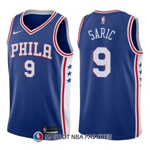 Maillot Philadelphia 76ers Dario Saric Swingman Icon 9 2017-18 Bleu  Maillot Philadelphia 76ers Dario Saric Swingman Icon 9 2017-18 Bleu