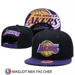 Casquette Los Angeles Lakers 9FIFTY Snapback Noir Volet