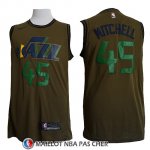 Maillot Jazz Donovan Mitchell 45 Nike Vert