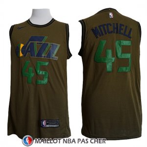 Maillot Jazz Donovan Mitchell 45 Nike Vert