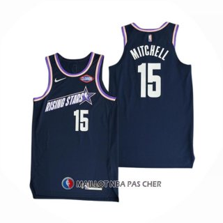 Maillot 2022 Rising Star Davion Mitchell NO 15 Payton Bleu