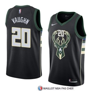 Maillot Milwaukee Bucks Rashad Vaughn Statement 2018 Noir