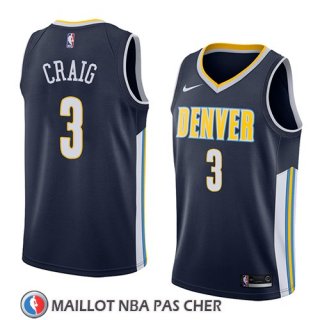 Maillot Denver Nuggets Torrey Craig No 3 Icon 2018 Bleu