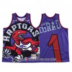 Maillot Tornto Raptors Tracy Mcgrady Mitchell & Ness Big Face Volet