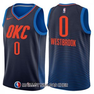 Maillot Oklahoma City Thunder Russell Westbrook Statement 2017-18 0 Bleu