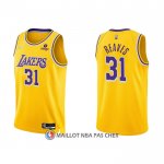 Maillot Los Angeles Lakers Austin Reaves NO 31 75th Anniversary 2021-22 Jaune