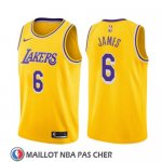 Maillot Los Angeles Lakers Lebron James Icon 2019 Jaune