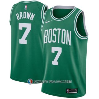 Maillot Boston Celtics Jaylen Brown Icon 2020-21 Vert