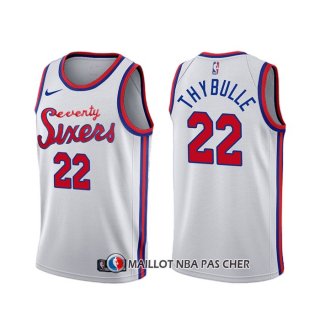 Maillot Philadelphia 76ers Matisse Thybulle Classic 2019-20 Blanc