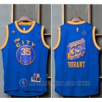 Maillot Golden Warriors ville Durant 35# Bleu