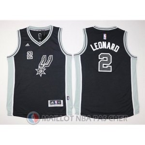 Maillot Enfant de Noir Leonard San Antonio Spurs Revolution 30