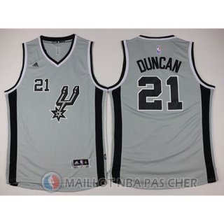 Maillot Enfant de Gris Duncan San Antonio Spurs Revolution 30