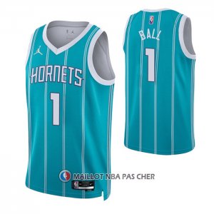 Maillot Charlotte Hornets Lamelo Ball NO 1 Icon 2022-23 Vert