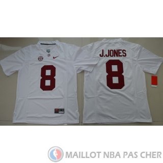 Maillot NCAA Julio Jones Blanc