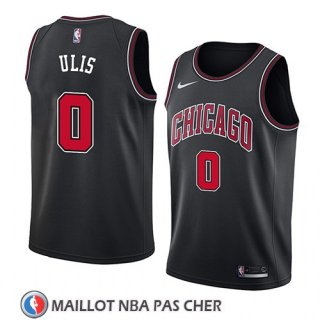 Maillot Chicago Bulls Tyler Ulis Statement 2018 Noir