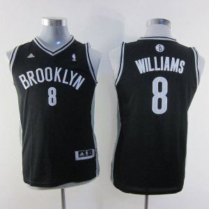 Maillot Enfant de Noir Williams Brooklyn Nets Revolution 30
