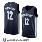 Maillot Memphis Grizzlies Yuta Watanabe No 12 Icon 2018 Bleu