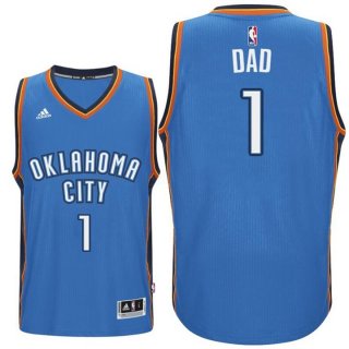 Maillot Fete des Peres Thunder Dad 1 Bleu