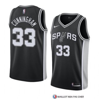 Maillot San Antonio Spurs Dante Cunningham Icon 2018 Noir
