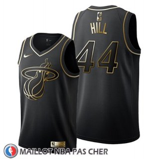 Maillot Golden Edition Miami Heat Solomon Hill 2019-20 Noir