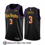 Maillot Los Angeles Lakers Anthony Davis Ville 2019-20 Noir